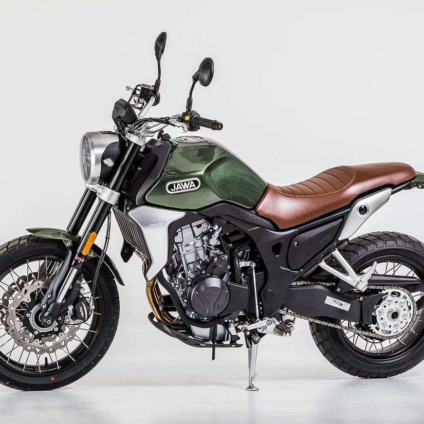 RVM 500 by JAWA Scrambler